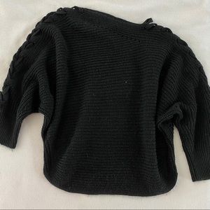 Asymmetrical Off Shoulder Sweater